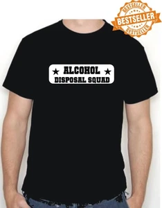 Alcohol Disposal Squad T-Shirt / Spoof / Parody / Funny / Birthday Gift / S-XXL - Picture 1 of 21