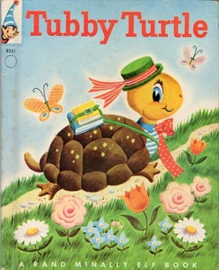 TUBBY TURTLE, ELF BOOK, HARDCOVER, 1959 - Picture 1 of 4