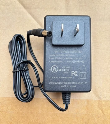 GQ60-120400-AU 12V 4A 5.5*2.1 Netzteil-Ladegerät - Bild 1 von 2