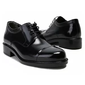 Zapatos altos para hombre 2,4" UP aumento de altura puntas rectas con cordones Oxford punta redonda - Imagen 1 de 5