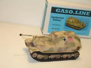 Gaso Line, Char Elefant Kursk Military, Caterpillars Solido 1:50 Metal - Picture 1 of 6