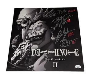 Brad Swaile Brian Drummond +2 Signed Death Note Mondo Vinyl Vol. 2 Auto JSA COA - Picture 1 of 8