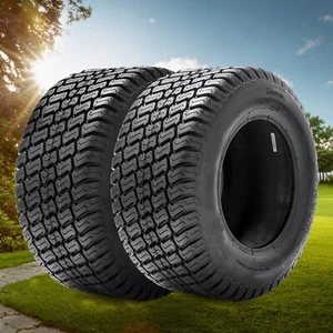 ZWEI 18x8.50-8 Rasenmäherreifen 4PR 18x8.50x8 Gartentraktor 18X8.5-8 18X8.5X8 - Bild 1 von 8