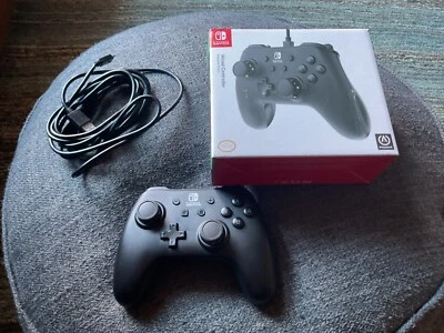 Power A Black Wired Controller for Nintendo Switch 1511370 - 01 - Image 1 of 4