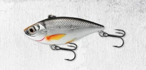 Señuelo sin labios Live Target Golden Shiner 60 - negro brillante - 2 3/8" 1/4 oz - Imagen 1 de 1