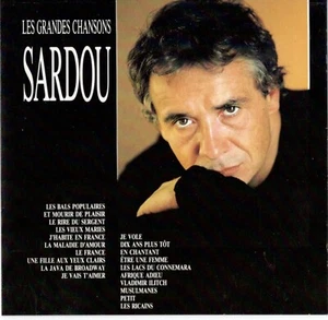 SARDOU - LES GRANDS CHANSONS - CD - Picture 1 of 2