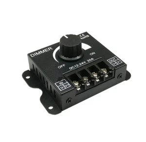 Soft hard light strip light with dimmer brightness adjust knob switch 12V/24V30A - Picture 1 of 4