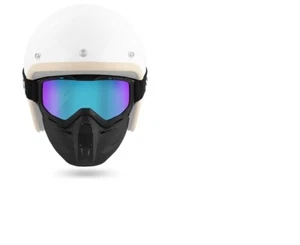 448401B Gafas Cross Enmascarar Moto NOEND + Protección Facial (Lente Iridio) - Imagen 1 de 1