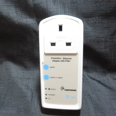 Comtrend DH-10PF 200Mbps Powerline Adapter with Filter - Image 1 of 4