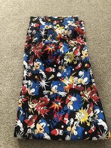 Sega Sonic The hedgehog New Look Pyjama Bottoms New - Picture 1 of 3