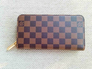 Louis Vuitton Zippy Geldbörse in Damier Ebene Canvas gebraucht - Bild 1 von 10