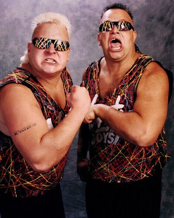 FOTO DE LUCHA LIBRE 8X10 NIÑOS DESAGRADABLES WWF THE Foto 1 de 1