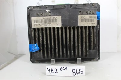 16263494 Chevrolet Astro 1999-2001 Unidad de control del motor Módulo ECU 865 9K2 Foto 1 de 4