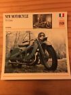New Motorcycle 500 Chaise 1928 Carte moto Collection Atlas France