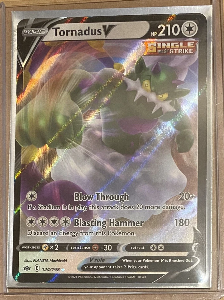 Tornadus V 124/198 Ultra Rare Holo Pokémon TCG - Image 1 of 1