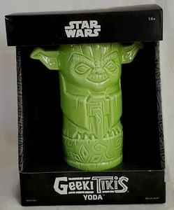 Geeki Tikis Star Wars Master Yoda Mug | Official Star Wars Collectible Tiki 12oz - Picture 1 of 12