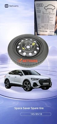 Roue de Secours Galette 18'' pour AUDI Q3 -Q3 SPORTBACK  145/85r18 - Photo 1/4
