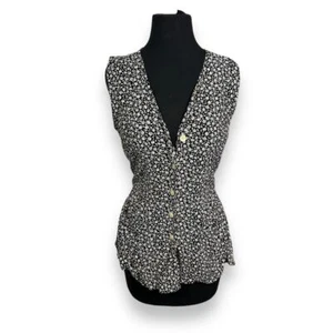 Camicetta top tunica vintage Express Ditsy floreale donna media - Foto 1 di 9