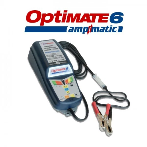 Batterieladegerät OptiMate 6 Ampmatic, (SAE) geeignet bis zu 240Ah - Bild 1 von 1