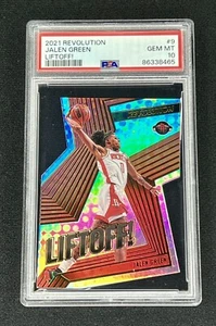 2021 Revolution PSA 10 EDELSTEINE MT Jalen grün Liftoff Rookie RC SP #9 Raketen - Bild 1 von 2