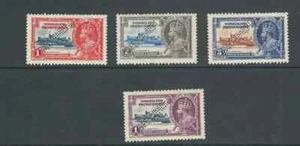 SOMALILAND PROTECTORATE 1935 SILVER JUBILEE (Scott 77-80 SPECIMENS) F/VF MH ZX - Picture 1 of 2