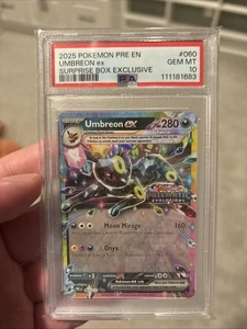 Umbreon ex - (Prismatic Evolutions Stamp) 060/131 Diverse Karten & Produkte - Bild 1 von 2