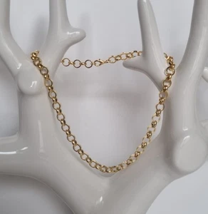 90 COLLIERS GOLDFARBEN POSTEN SONDERPOSTEN KALSKETTEN KETTE SCHMUCK MODE COLLIER - Bild 1 von 7