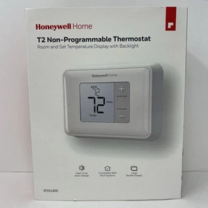 Honeywell Home Thermostat RTH5160D T2 Non-Programmable Easy Control Unit - Picture 1 of 10