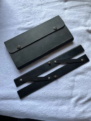 vintage drafting tools Esco Hinged Parallel Rule &Dietzgen Commander Drawing Set - Image 1 of 4