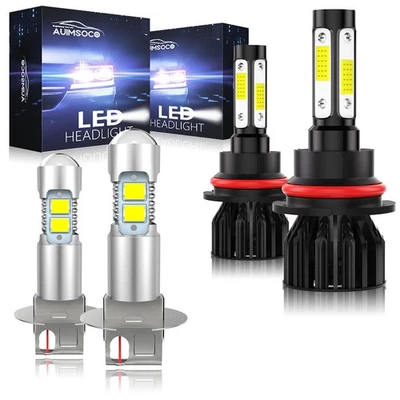 Faros LED de 3/4 puertas para furgoneta de pasajeros Chrysler Town & Country 1991-1995 Foto 1 de 4