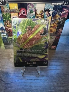 Broly BR FB06-120 Alternate Art Dragon Ball Card Rivals Clash - Picture 1 of 3