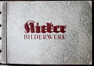 KICKER BILDERWERK 1937 - DIE DEUTSCHEN NATIONALSPIELER - mit 119 Bildern Fußball - Bild 1 von 24