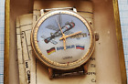 SLAVA BAIKONUR Vintage URSS montre pour homme SLAVA СССР