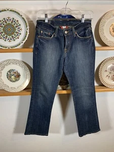 LUCKY Brand Jeans Low Rise Womens 0 / 25 Blue Short Inseam Denim Classic - Picture 1 of 4