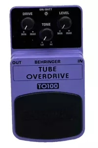 BEHRINGER TO100 TUBE OVERDRIVE Guitar Overdrive Effects Pedal Preowned Japan - Picture 1 of 11