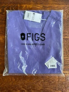 BRAND NEW Figs Scrubs Casma three-pocket top purple color size XXS PO 3129 - Picture 1 of 1
