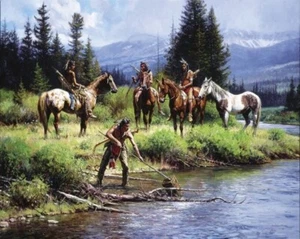 THE RIVERS GESCHENK MARTIN GRELLE NEUER INDISCHER DRUCK TOLLE DETAILS - KOSTENLOSER VERSAND - Bild 1 von 1