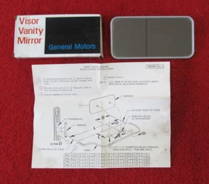 Chevy Olds Buick Pontiac NOS GM Sun Visor Accessory Vanity Mirror # 994521 - Picture 1 of 8