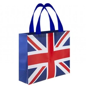 Union Jack Design Reusable Shopping Bag Non Woven NEW - Picture 1 of 1