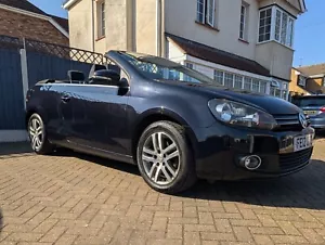 2012 12 VOLKSWAGEN GOLF 1.2 TSI CONVERTIBLE FSH RECENT SERVICE HPI CLEAR - Picture 1 of 24
