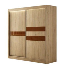 Kleiderschrank Alexis inklusive 2 Schiebetüren Kleiderstange Garderobe Schrank - Bild 1 von 131