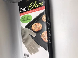 Heat Resistant Oven Gloves 1pair Brand New Sealed - Picture 1 of 6
