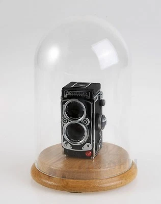 ROLLEI WOODEN DISPLAY STOLP DISPLAY , ORIGINAL RARE AND HARD TO FIND ROLLEI ITEM - Image 1 of 4