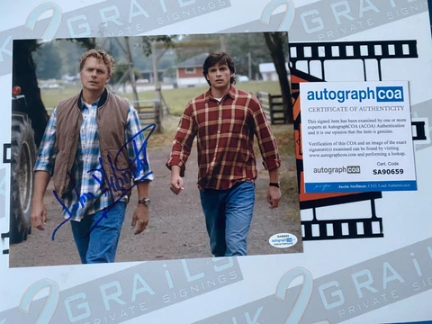 JOHN SCHNEIDER signed photo SMALLVILLE / JONATHAN KENT  8x10 ACOA E Cover