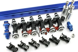NEW 1JZGTE Top Feed Fuel Rail Conversion kit with BOSCH 650cc Fuel Injectors - Bild 1 von 10