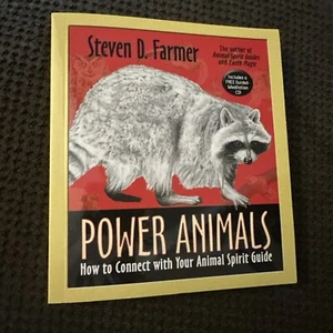 POWER ANIMALS: HOW TO CONNECT WITH YOUR ANIMAL SPIRIT Steven D. Farmer W/ CD - Picture 1 of 3