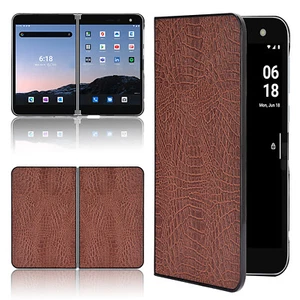 For Microsoft Surface Duo Luxury Leather Protective Case Cover Shell Shockproof - Picture 1 of 20