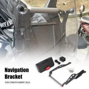 Front Wireless Charging Mobile Phone Navigation Bracket For CFMOTO 800MT - Picture 1 of 19