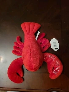 New W/ Tags Rhode Island "Rocky" 12" Lobster Plush 1997 New with Tag Souveneir - Picture 1 of 8