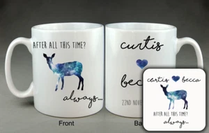 Taza o montaña rusa personalizada de Harry Potter siempre cita o conjunto regalo del día de San Valentín - Imagen 1 de 2